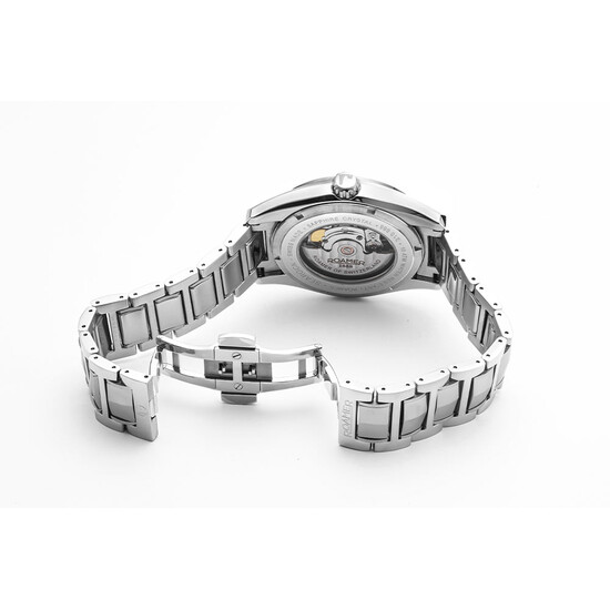 Transparentny dekiel zegarka Roamer