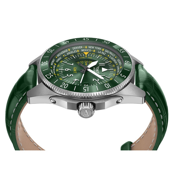 Zegarek ze strefami czasowymi Aviator Airacobra GMT