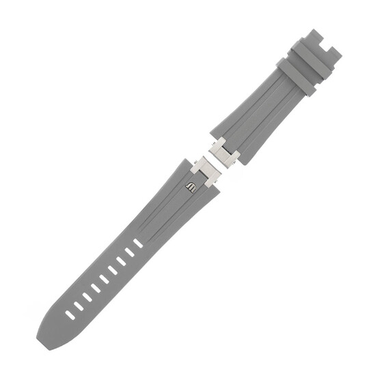 Wodoodporny pasek gumowy Maurice Lacroix ML640-005021 do zegarka Aikon 39 mm