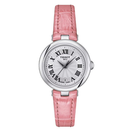 Tissot T126.010.16.013.01 tradycyjny zegarek damski na czarnym pasku