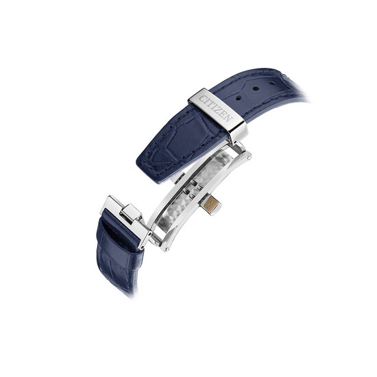 Zapięcie motylkowe w zegarku Citizen Radio Controlled Chronograph