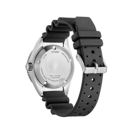 Gumowy, czarny pasek Citizen Promaster Challenge Diver NY0120-01EE