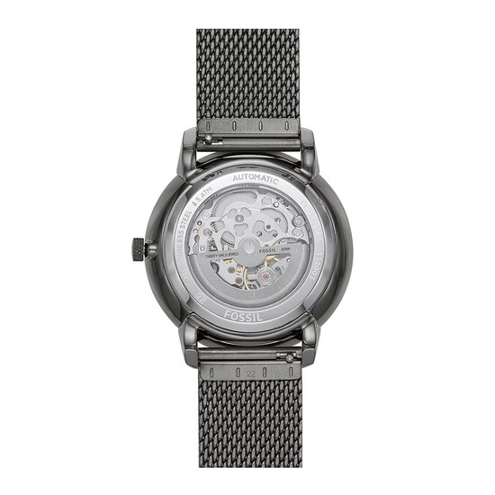 Transparentny dekiel zegarka Fossil