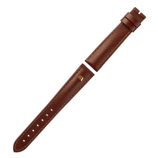 Brązowy pasek ML740-005004 do damskiego zegarka Maurice Lacroix Eliros Ladies 16 mm