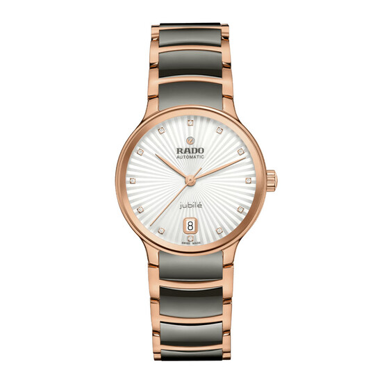 Damski pozłacany zegarek Rado na bransolecie