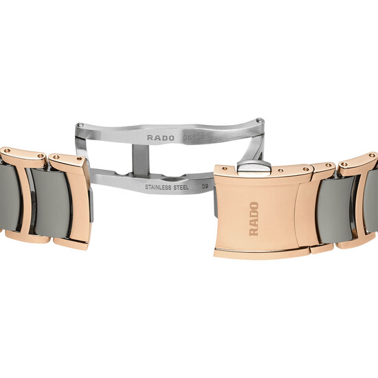 Zapięcie motylkowe zegarka Rado