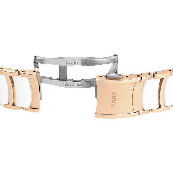 Zapięcie motylkowe zegarka Rado