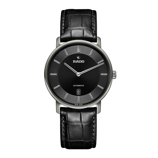 Męski zegarek Rado na skórzanym pasku