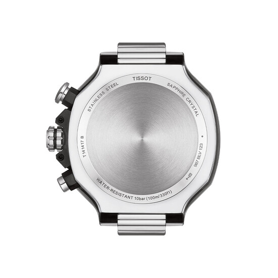 Stalowy dekiel zegarka Tissot