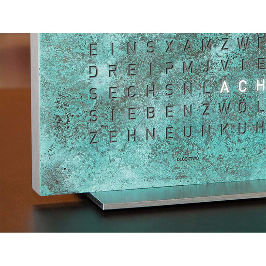 Budzik Vintage Copper w kolorze patynowanej miedzi