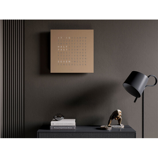 Zegar na ścianę Qlocktwo