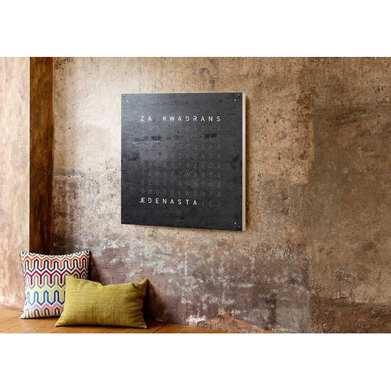 Ekskluzywny zegar na ścianę Qlocktwo