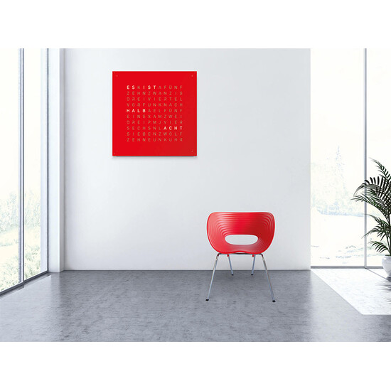 Luksusowy zegar na ścianę Qlocktwo