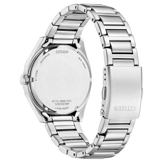 Stalowa bransoleta w zegarku Citizen modern