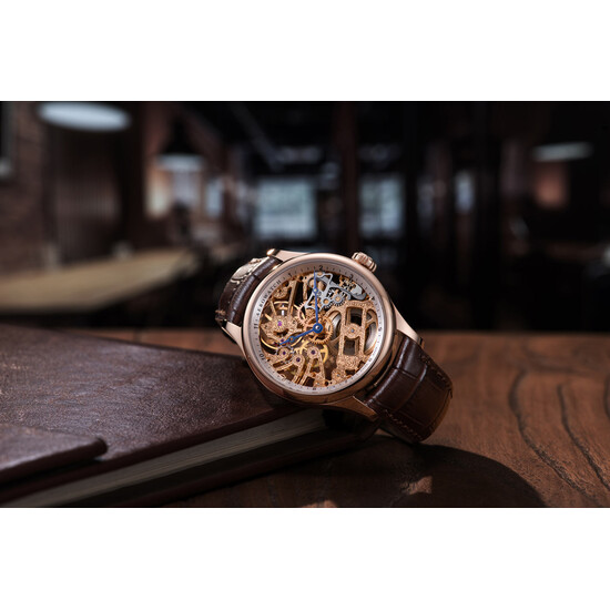 Szkieletowy zegarek Aerowatch