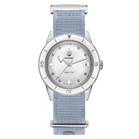 Zegarek Rado na materiałowym pasku