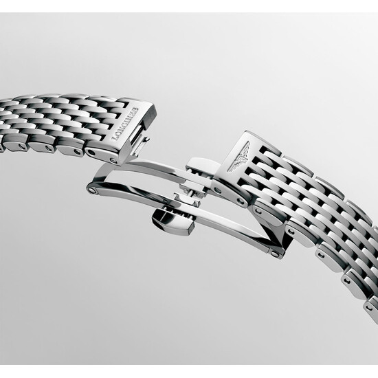 Bezpieczne zapięcie motylkowe Longines