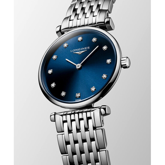 Zegarek damski z diamentami Longines