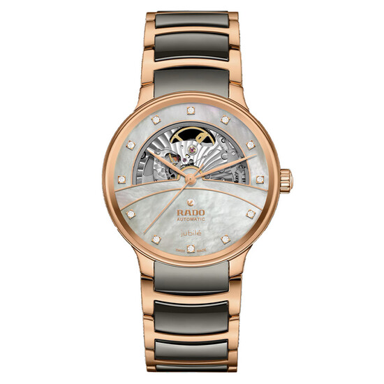 Zegarek Rado na bransolecie z ceramicznymi ogniwami