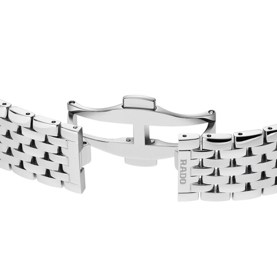 Zapięcie motylkowe zegarka Rado