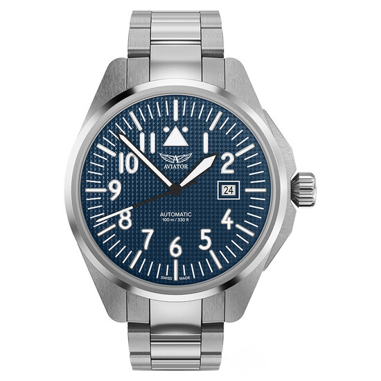 Męski zegarek Aviator na bransolecie