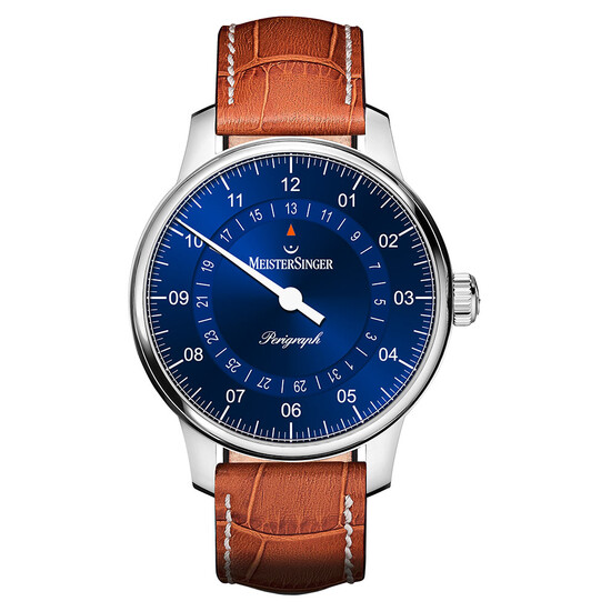 Jednowskazówkowy zegarek męski MeisterSinger Perigraph