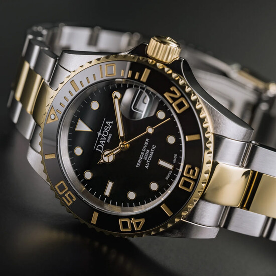 Zegarek bicolor Davosa