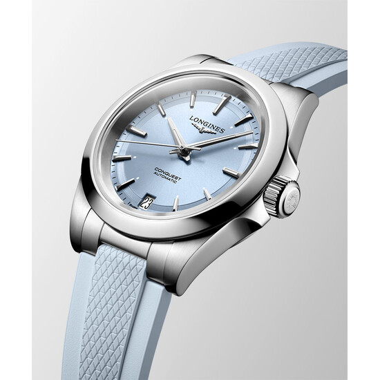 Elegancko-sportowy zegarek damski Longines Conquest