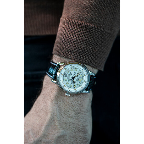 Automatyczny zegarek Aviator na rękę