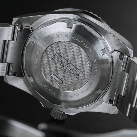 Zakręcany dekiel zegarka Davosa