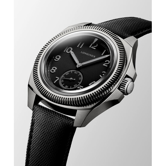 Tytanowy zegarek Longines