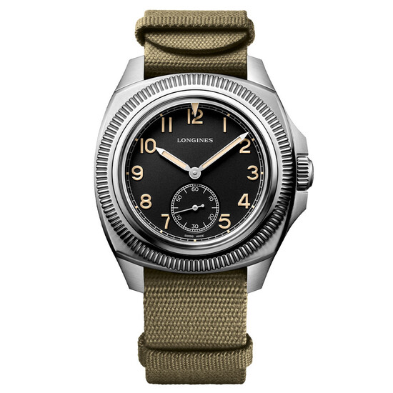 Zegarek lotniczy na pasku NATO Longines