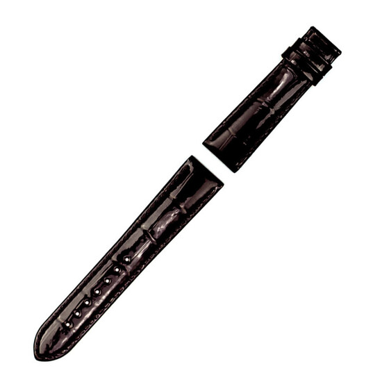 Oryginalny pasek Certina, brązowy błyszczący