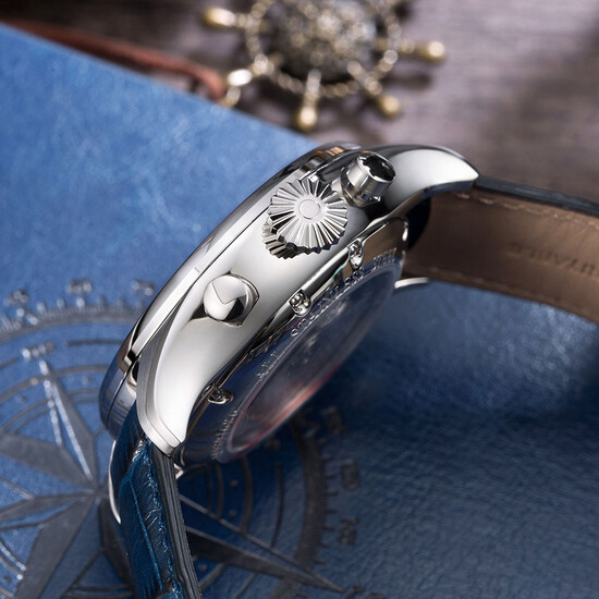 Koronka i przyciski zegarka Aerowatch