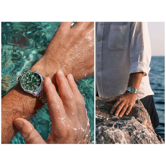 Zegarek Longines na nadgarstku