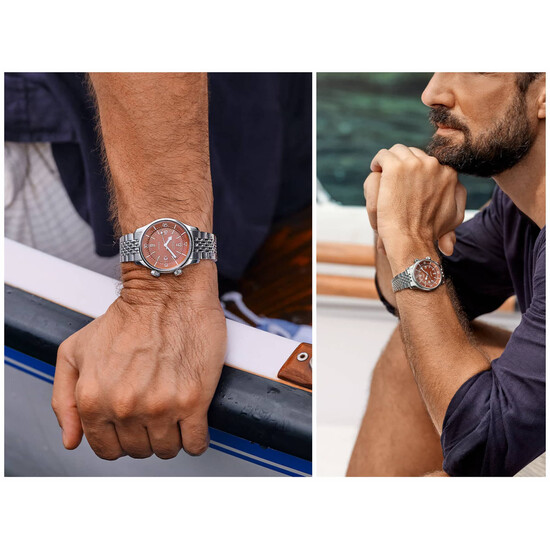 Zegarek Longines na nadgarstku