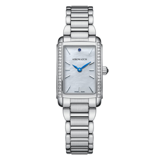 Damski zegarek Aerowatch z diamentami na kopercie