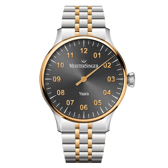 Damski zegarek MeisterSinger na stalowej bransolecie