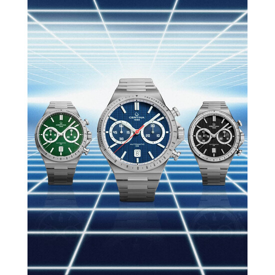 Kolekcja zegarków automatycznych Certina DS-7