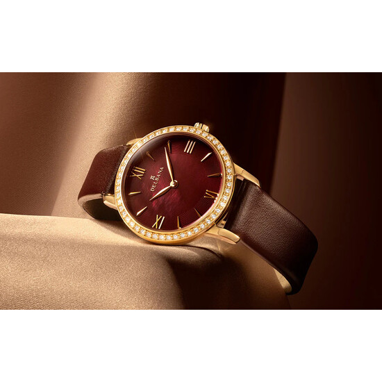 Zegarek damski z kryształkami Swarovskiego Delbana Antibes