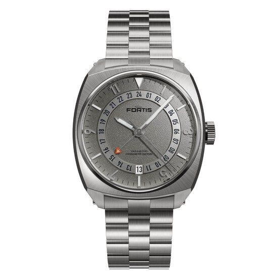 Tytanowy zegarek męski Fortis na bransolecie