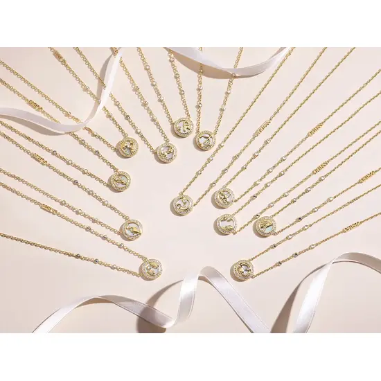 Kolekcja naszyjników zodiakalnych Guess My Sign