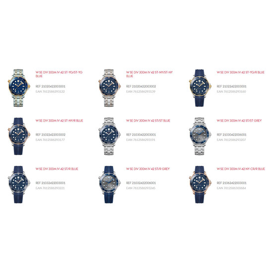 Pasek Omega 032CVZ015753 dedykowany wyłącznie do modelu Omega Seamaster Diver 300M