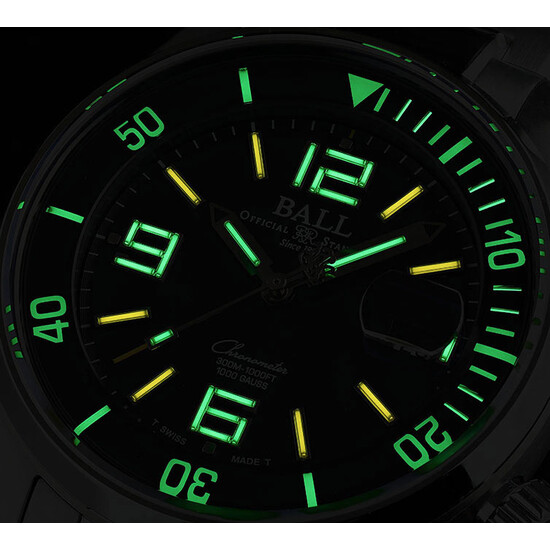 Tarcza Ball podświetlona trytem