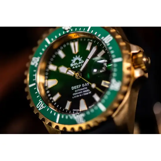 Zegarek męski wodoszczelny Solar Aqua