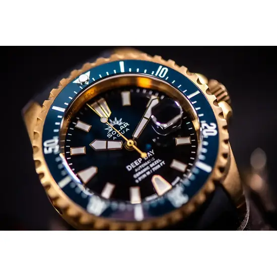 Automatyczny zegarek męski Solar Aqua Deep Bay Automatic