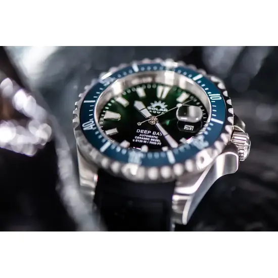 Zegarek kolekcjonerski męski Solar Aqua Deep Bay