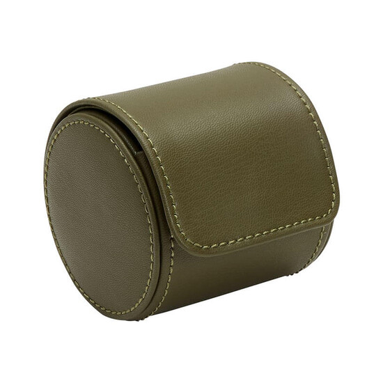 Oliwkowe etui WOLF na 1 zegarek