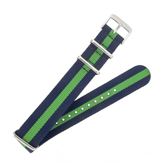 Wodoodporny pasek w stylu NATO do męskiego zegarka Doxa, szerokość 20 mm