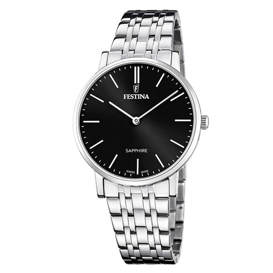 Męski zegarek Festina Swiss Made na bransolecie